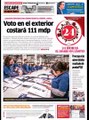 Votos desde el extranjero costarán 111 mdp al INE