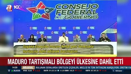 Gerilim tırmanıyor! Maduro Guyana petrolüne el koydu