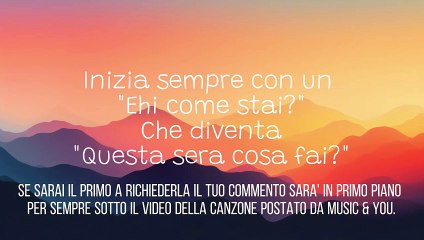 Bellissimissima - Alfa | Testo / Lyrics 