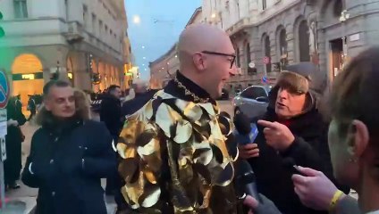 Prima della Scala, l'arrivo di Mattia Boffi