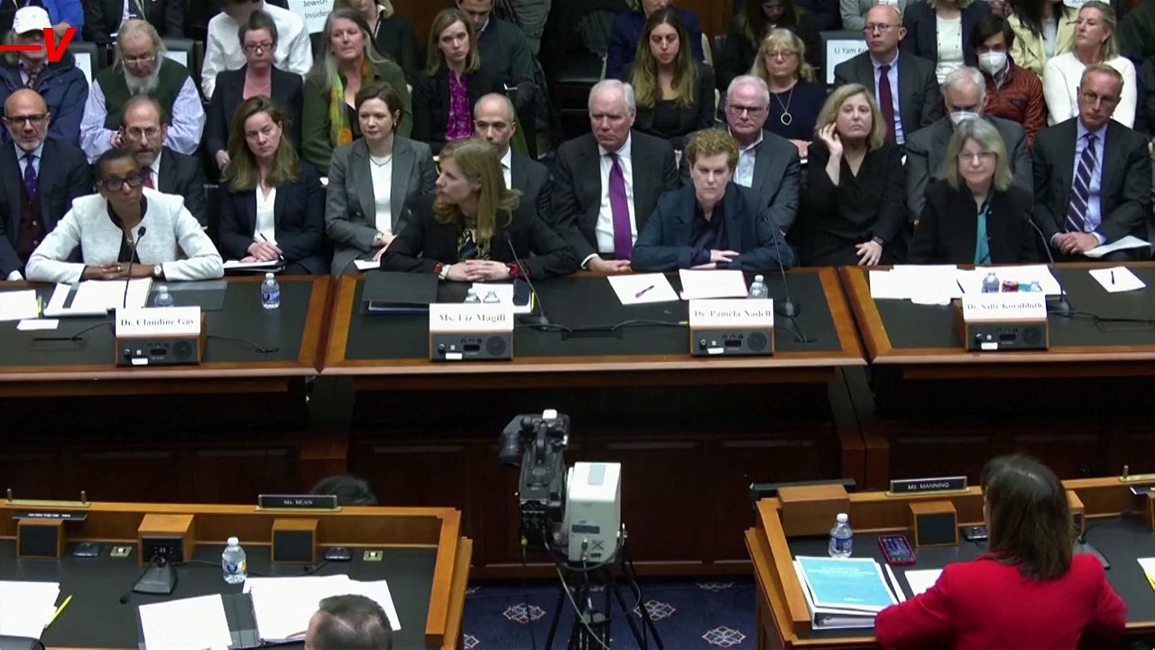 The White House Weighed in on University Presidents’ Antisemitism Statements