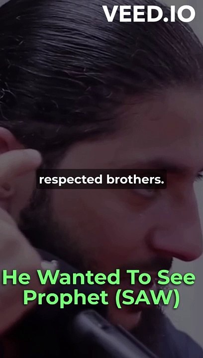 This Man Wanted To See The Prophet (SAW) - Akhi Ayman (MIND-BLOWING!)