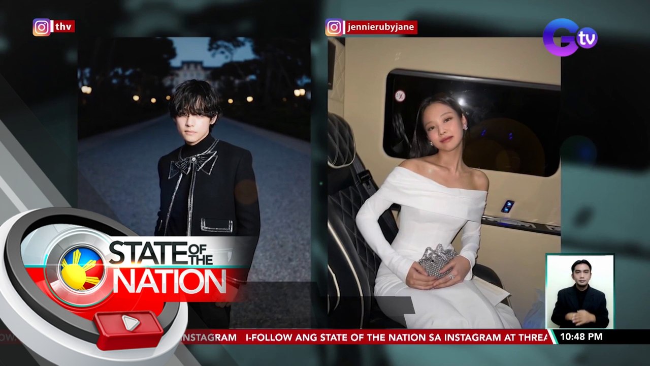 V ng BTS at Jennie Kim ng Blackpink, napapabalitang hiwalay na | SONA