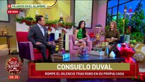Entre LÁGRIMAS, Consuelo Duval ACUSA a su empleada de ROBARLE 500 mil pesos