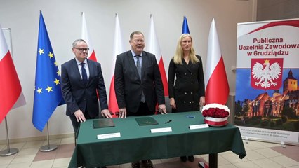 Podpisanie umowy WZU z Publiczną Uczelnią Zawodową w Grudziądzu