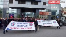 Türk Metal Sendikası MESS önünde eylem yaptı