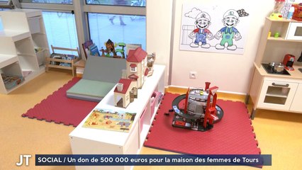 SOCIAL / UN DON DE 500.000 euros pour la maison des femmes de Tours