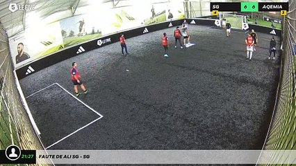 Faute de ALI SG - SG