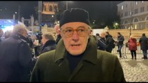 A Roma in piazza contro antisemitismo, l'Imam: appoggio ai fratelli ebrei