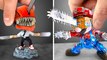 Chainsaw Unstoppable Duo_ Chainsaw-Man And Mario Chainsaw Figures Makeover!
