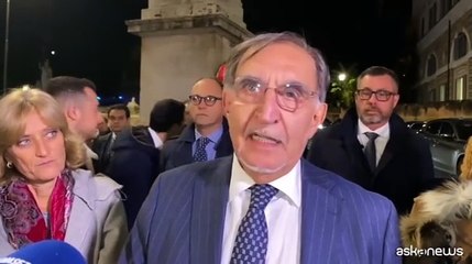 In piazza contro l'antisemitismo, La Russa: auspichiamo giustizia in Medio Oriente
