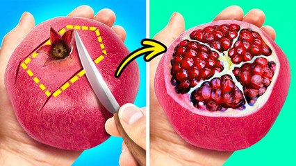Des méthodes faciles et amusantes pour peler et couper des fruits et des légumes