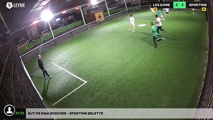 But de Rémi BOSCHER - SPORTING BELETTE