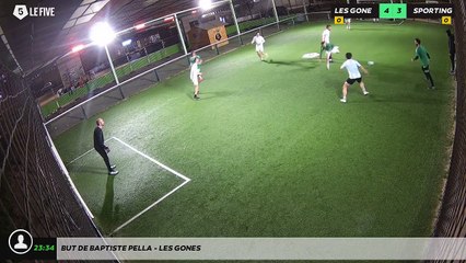 But de Baptiste Pella - LES GONES