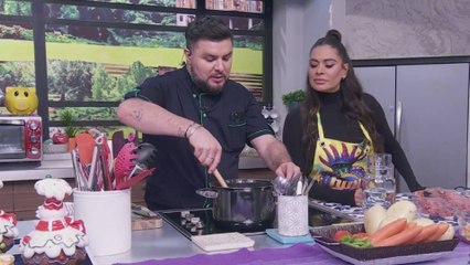 Prepara una deliciosa sopa de pasta con verduras y carne molida al estilo de Paul Stanley