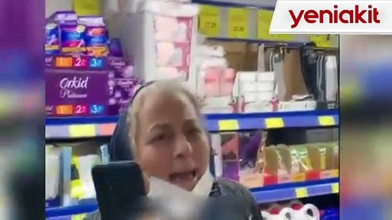 Zincir markette Osmanlı kavgası! 'Burası Osmanlı toprakları'