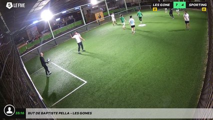 But de Baptiste Pella - LES GONES