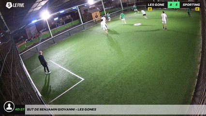 But de BENJAMIN GIOVANNI - LES GONES