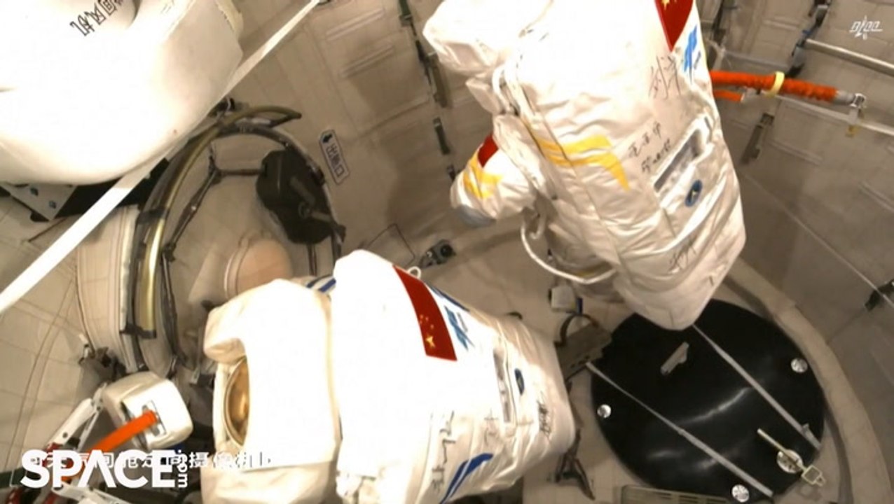 China’s Shenzhou-16 Astronauts Conducted Spacew...