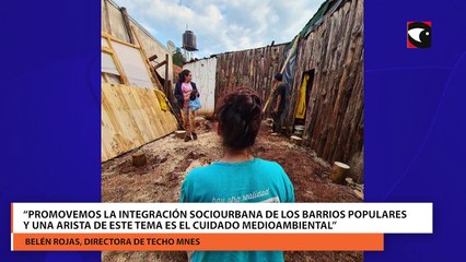 “Promovemos la integración sociourbana de los barrios populares y una arista de este tema es el cuidado medioambiental”