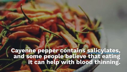 FOODS DISSOLVE BLOOD CLOTS (NATURALLY) !!