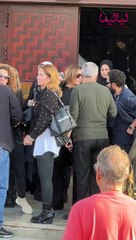 بكاء رانيا فريد شوقي وظهور دنيا سمير غانم وبشرى وهنا شيحة وداليا البحيري وعدد من نجمات الفن