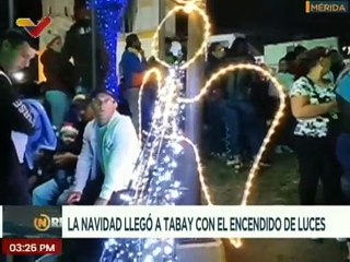 Download Video: Mérida | Gobierno Regional da inicio a la navidad con el encendido de las luces en la Plaza Bolívar