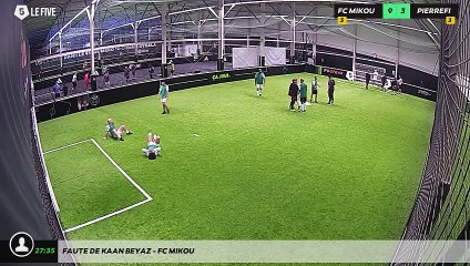 Faute de Kaan BEYAZ - FC MIKOU