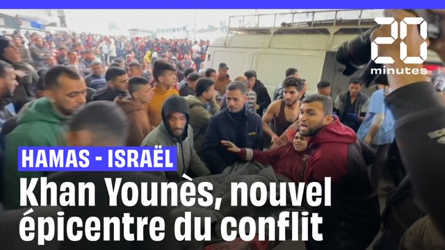Au sud de la bande de Gaza, la ville de Khan Younès, nouvel épicentre de la guerre