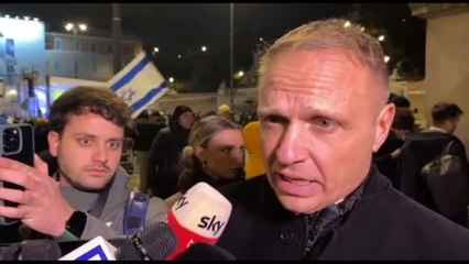 Скачать видео: In piazza contro l'antisemitismo, Lollobrigida: Israele ha diritto di esistere