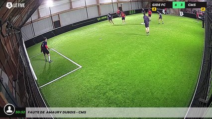 Faute de  Amaury Dubois - CMS