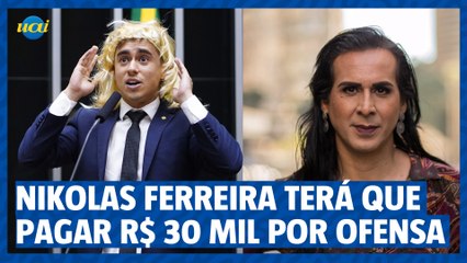 Nikolas Ferreira terá que pagar R$ 30 mil para Duda Salabert