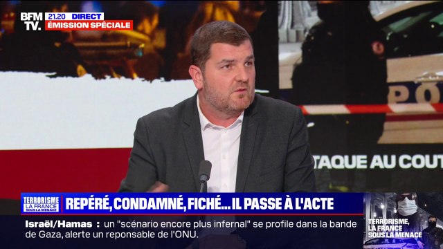 Suivi des personnes radicalisées: Grégory Joron, du syndicat Unité SGP-Police FO propose de mettre de la contrainte à la sortie de prison comme du pointage