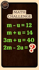 An entertaining mathematical challenge. (VIDEO 3).
