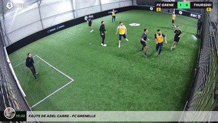 Faute de Adel CARRE - FC Grenelle