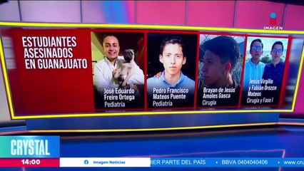 Estudiantes exigen justicia para los 5 jóvenes asesinados en Guanajuato