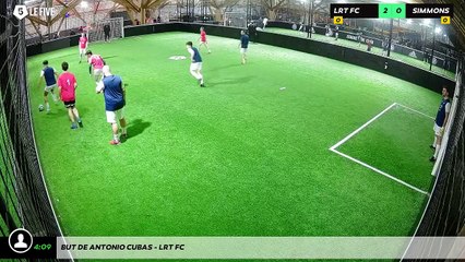 But de Antonio Cubas - LRT FC