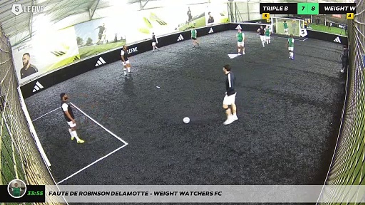 Faute de Robinson DELAMOTTE - WEIGHT WATCHERS FC