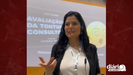 Médica cajazeirense é destaque em Congresso Brasileiro de Otorrinolaringologia realizado na Bahia