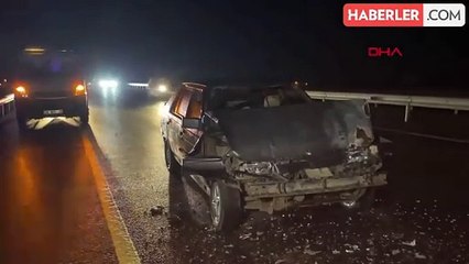 Siverek'te otomobil ile TIR çarpıştı: 9 yaralı