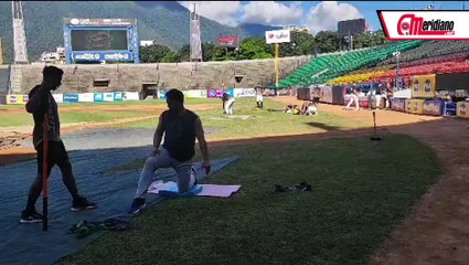 LVBP: Jhoulys Chacín entrena previo al duelo ante Bravos de Margarita