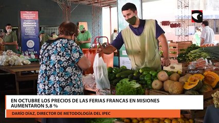 Desde hace ya un año, Misiones cuenta con un índice mensual de precios en las Ferias Francas