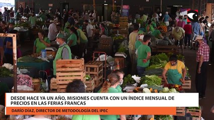 A través del IPEC, Misiones mide la evolución de los precios en las Ferias Francas