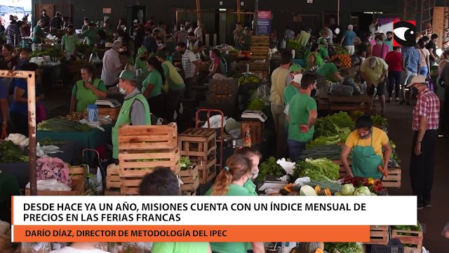 A través del IPEC, Misiones mide la evolución de los precios en las Ferias Francas