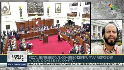 Patricia Benavides, fiscal de Perú, responde a acusaciones ante el Congreso