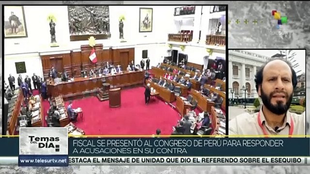 Patricia Benavides, fiscal de Perú, responde a acusaciones ante el Congreso