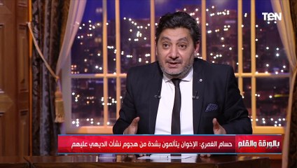 الغمري: أجهزة الدولة المصرية قوية جدا و بيتعملها 1000 حساب بالخارج وهما أول ناس عرفوا اني مش إخوان