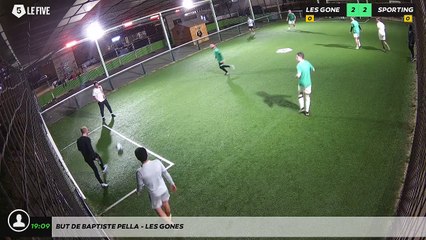 But de Baptiste Pella - LES GONES