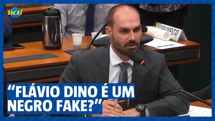 Eduardo Bolsonaro questiona Flávio Dino por se declarar pardo