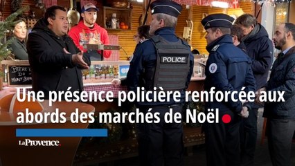 À Marseille, la présence policière a été renforcée pendant les fêtes